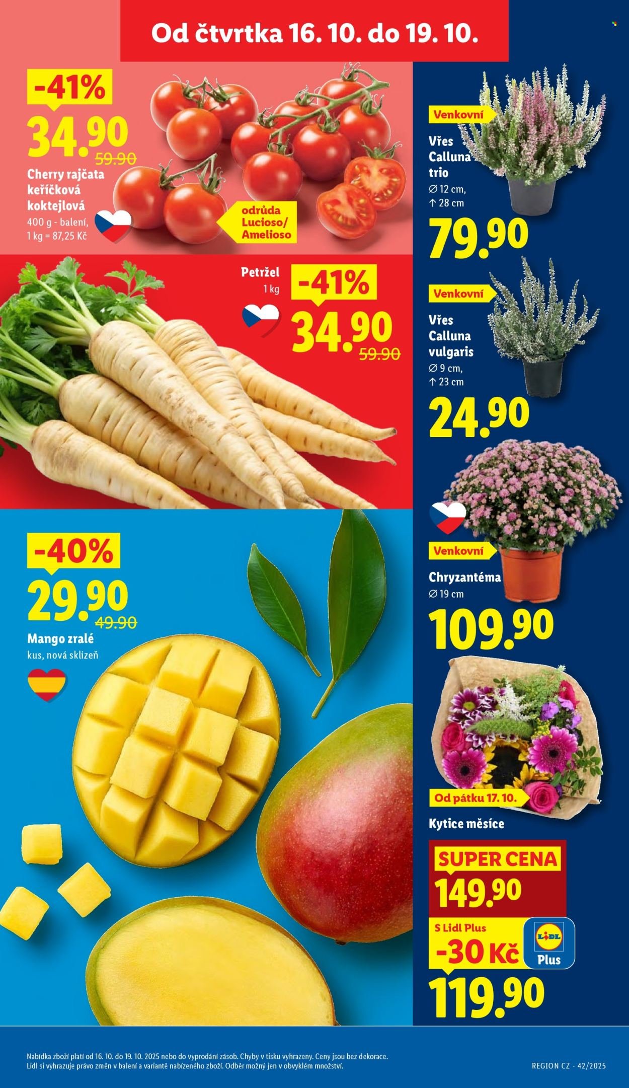 LIDL leták - Od čtvrtka 16.10.2025 (2025-10-16 - 2025-10-19)
