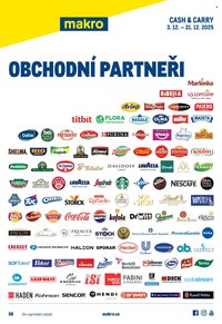MAKRO leták - Obchodní partneři (2025-12-03 - 2025-12-31)