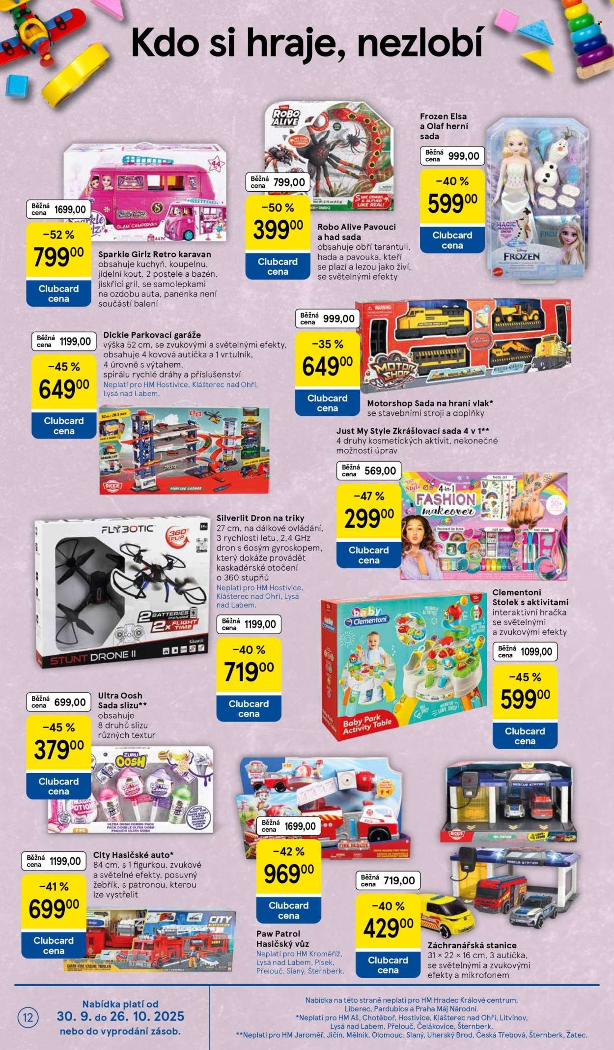 TESCO leták - Clubcard šetří peníze. (2025-10-01 - 2025-10-07)