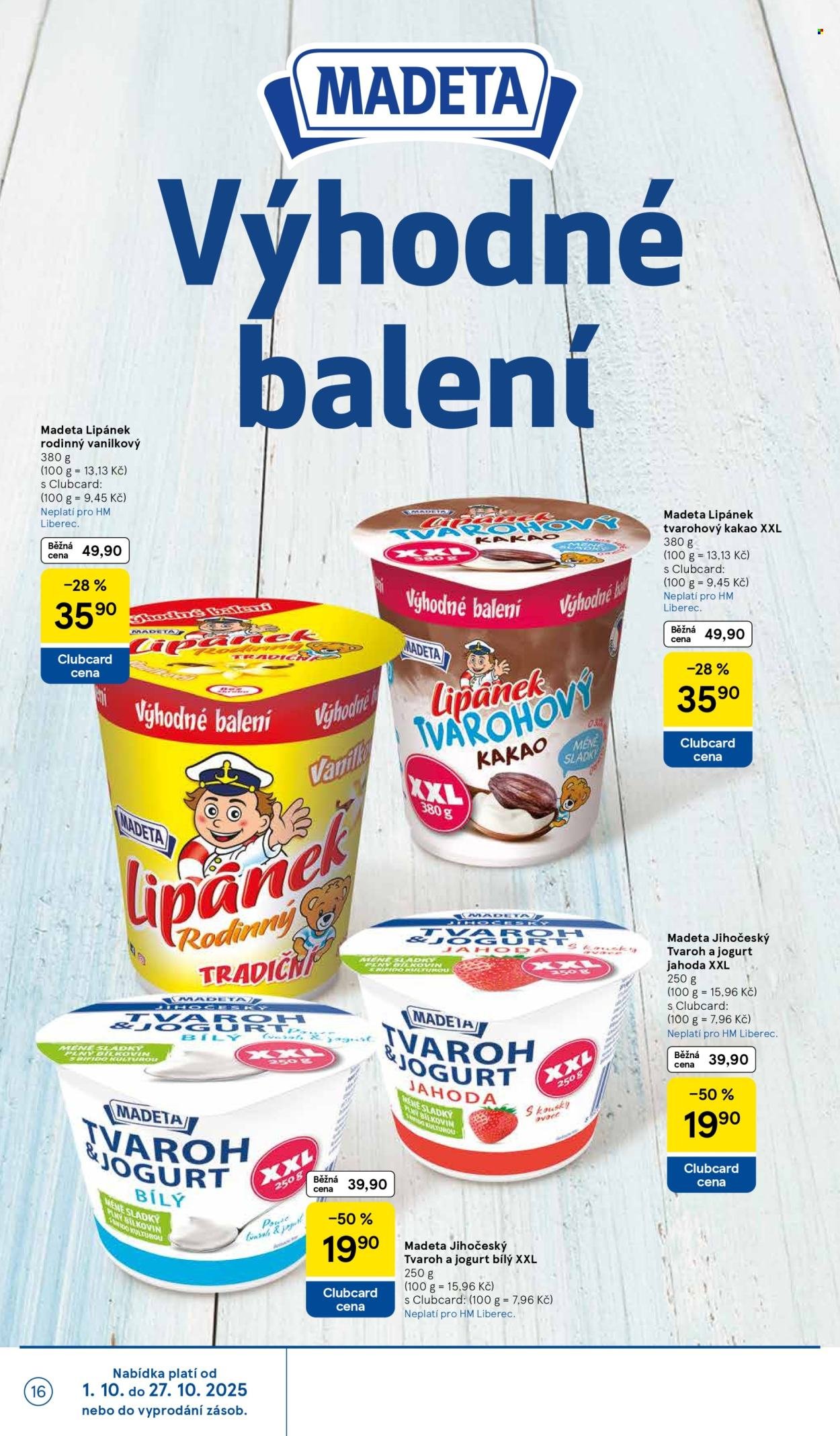TESCO leták - Clubcard šetří peníze. (2025-10-01 - 2025-10-07)