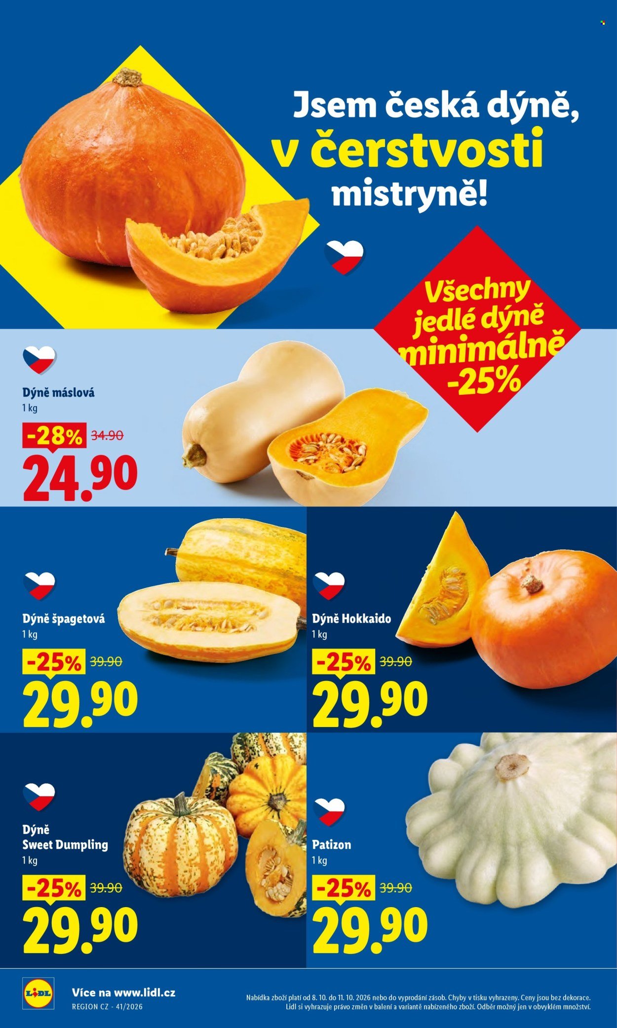 LIDL leták - Od čtvrtka 8.10.2026
