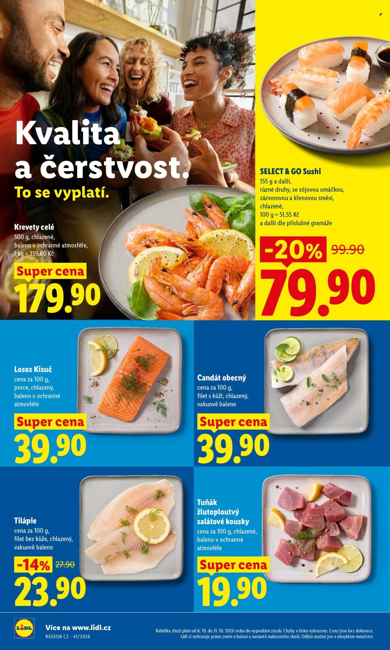 LIDL leták - Od čtvrtka 8.10.2026