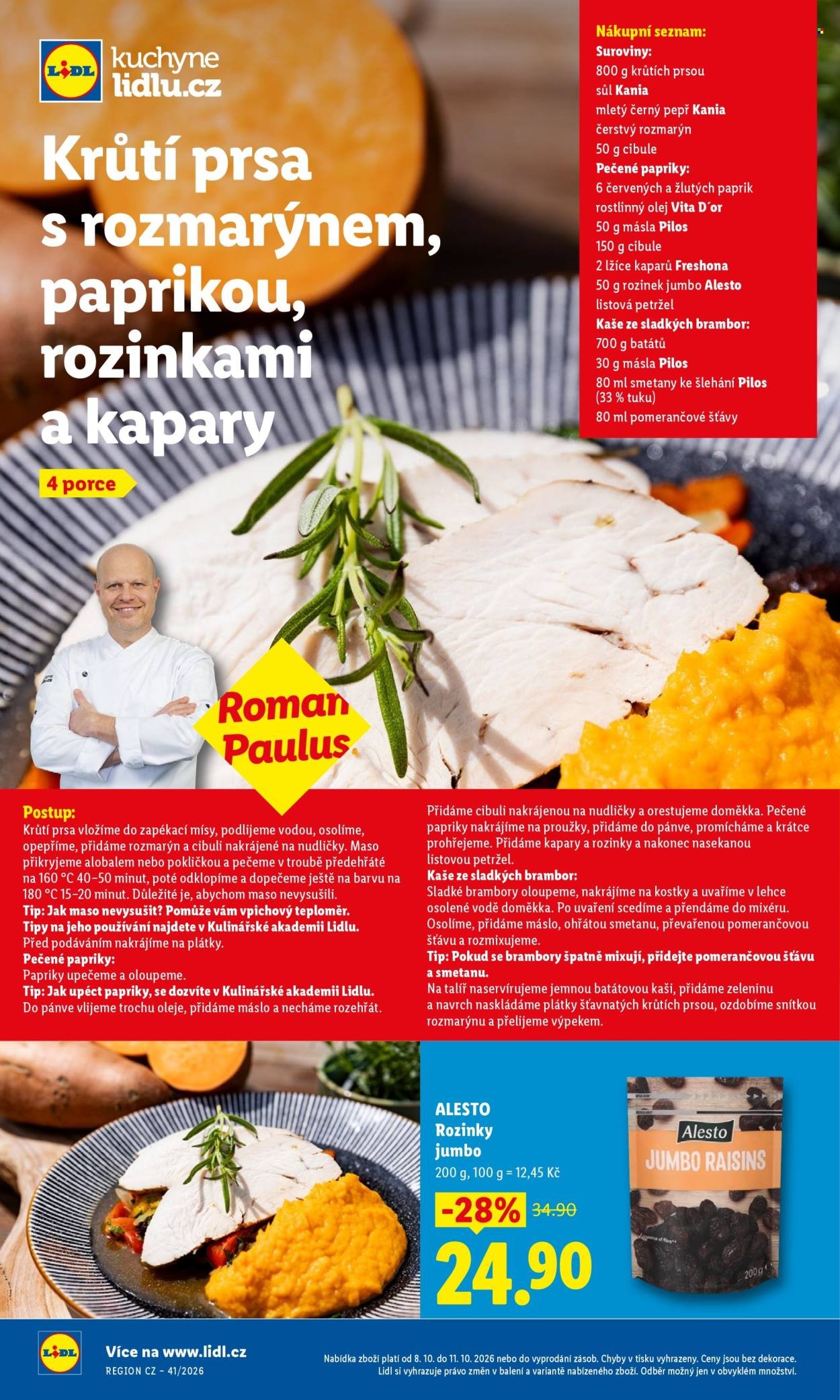 LIDL leták - Od čtvrtka 8.10.2026