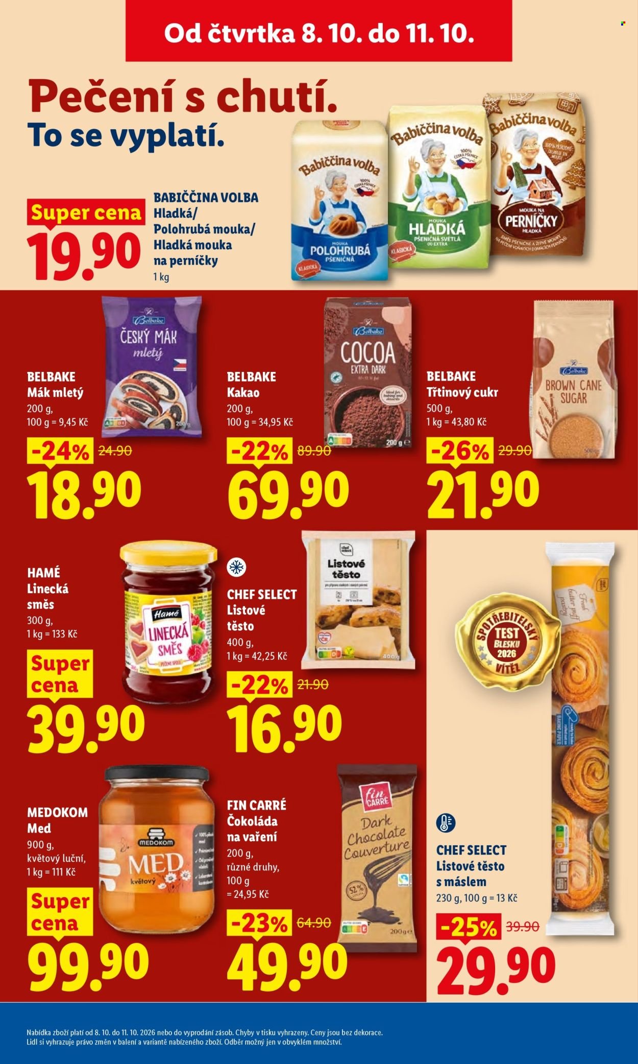 LIDL leták - Od čtvrtka 8.10.2026