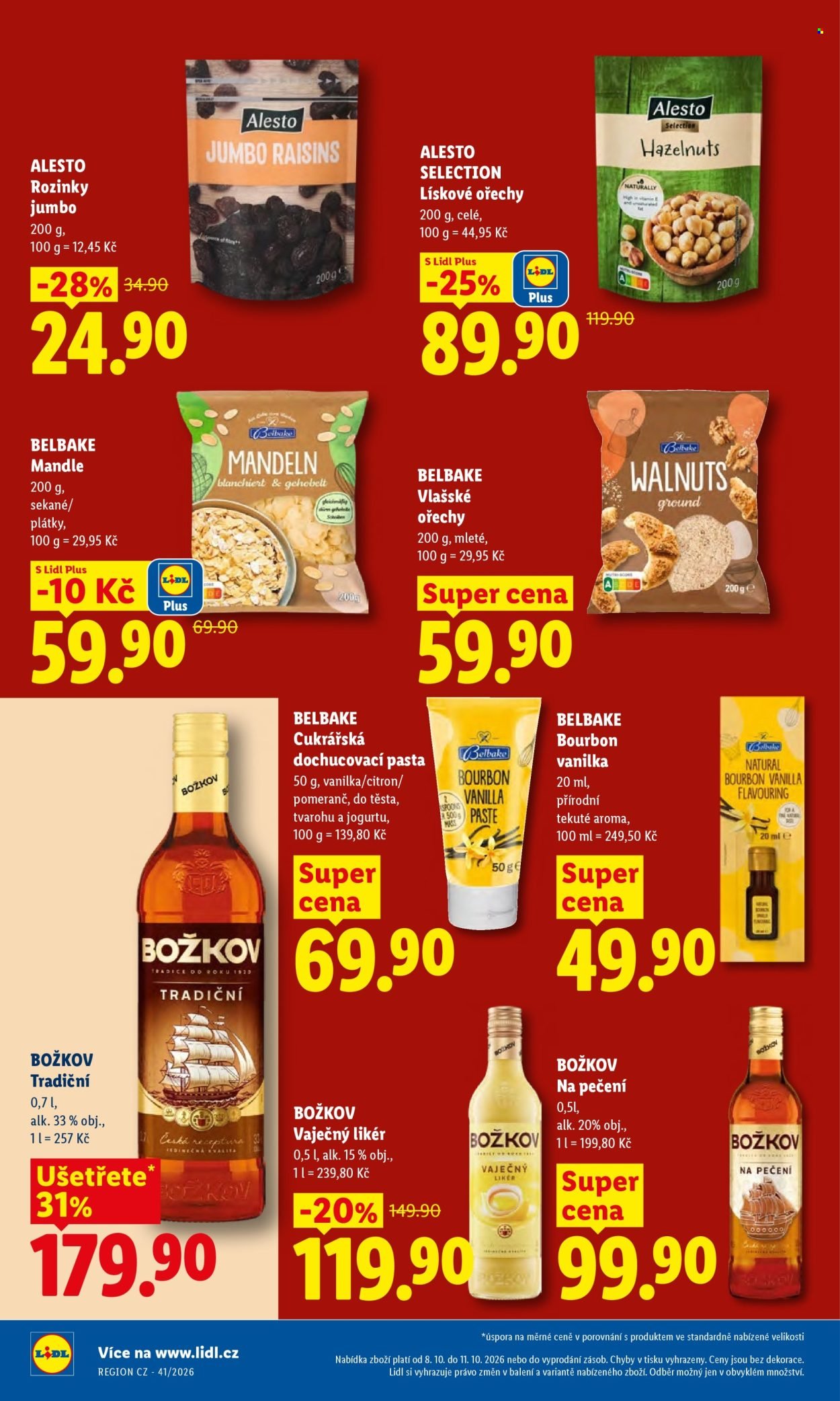 LIDL leták - Od čtvrtka 8.10.2026