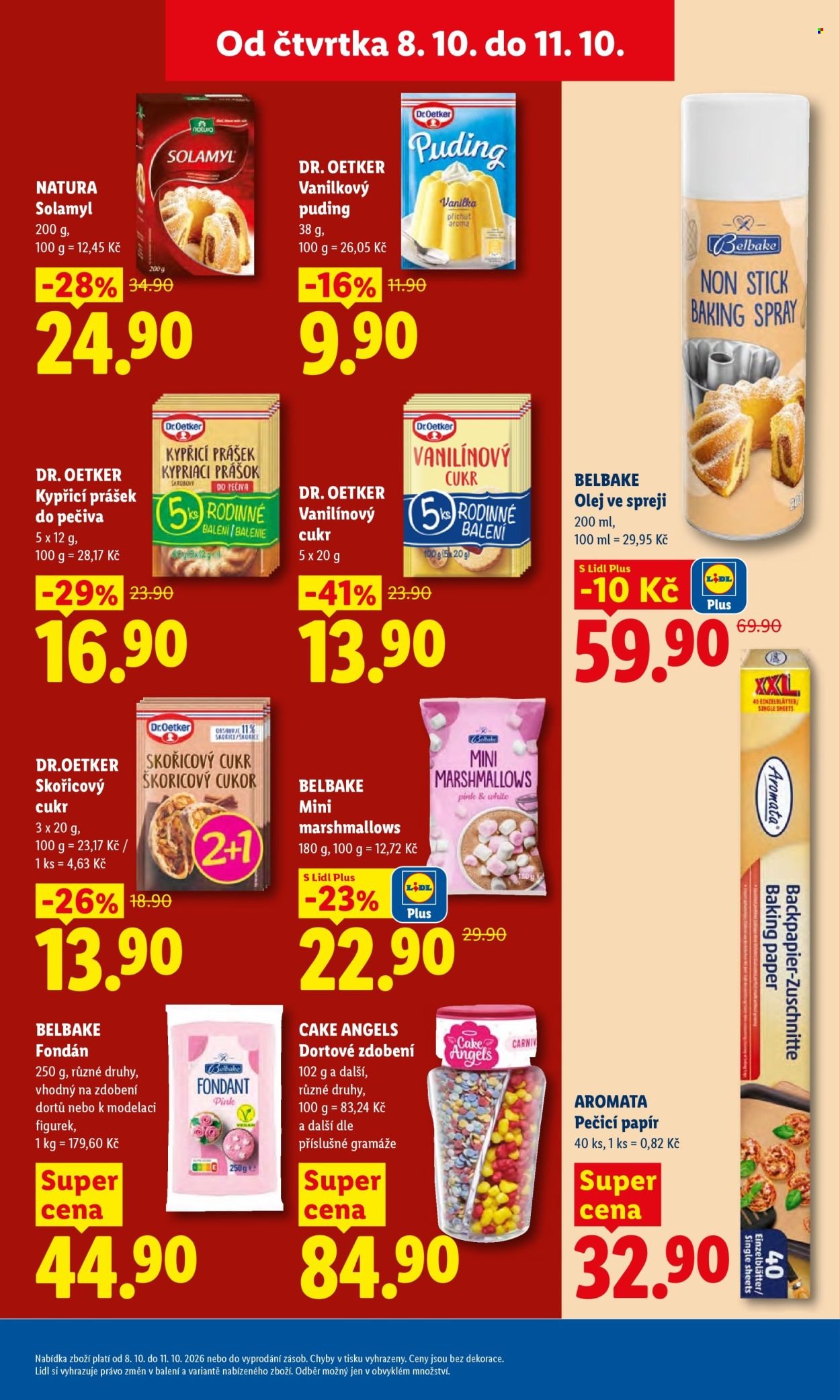 LIDL leták - Od čtvrtka 8.10.2026