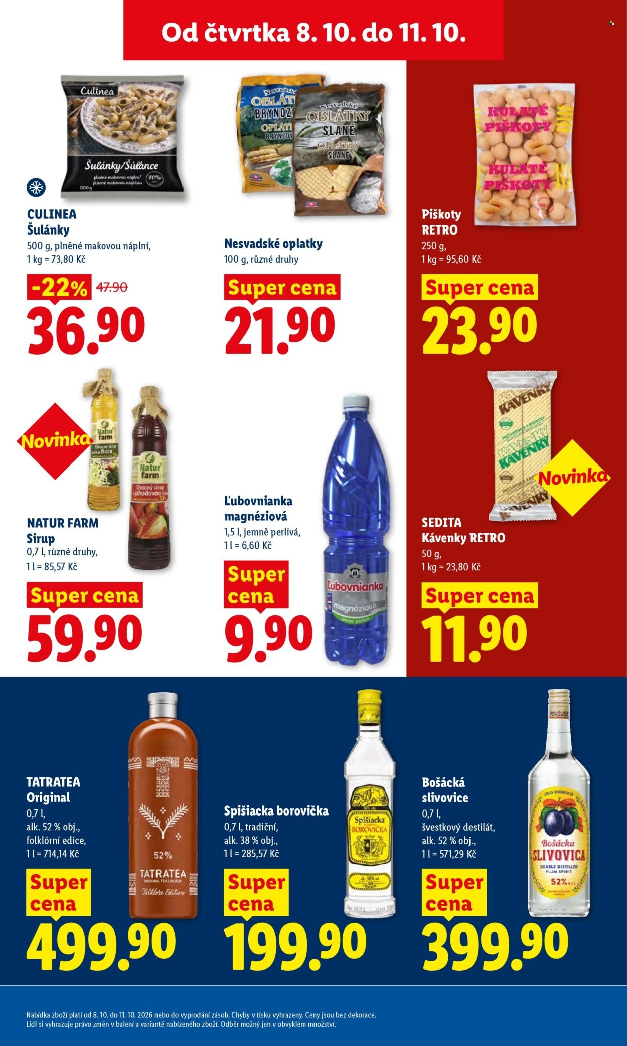 LIDL leták - Od čtvrtka 8.10.2026