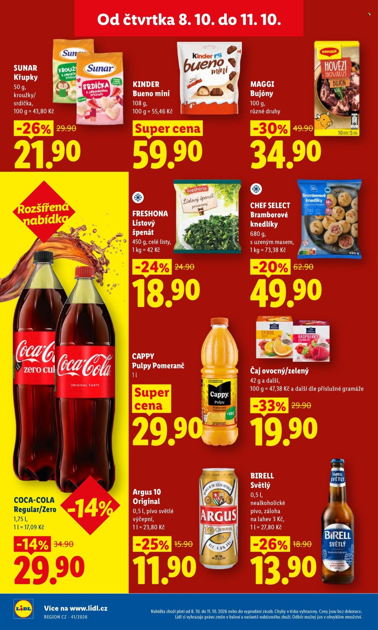 LIDL leták - Od čtvrtka 8.10.2026