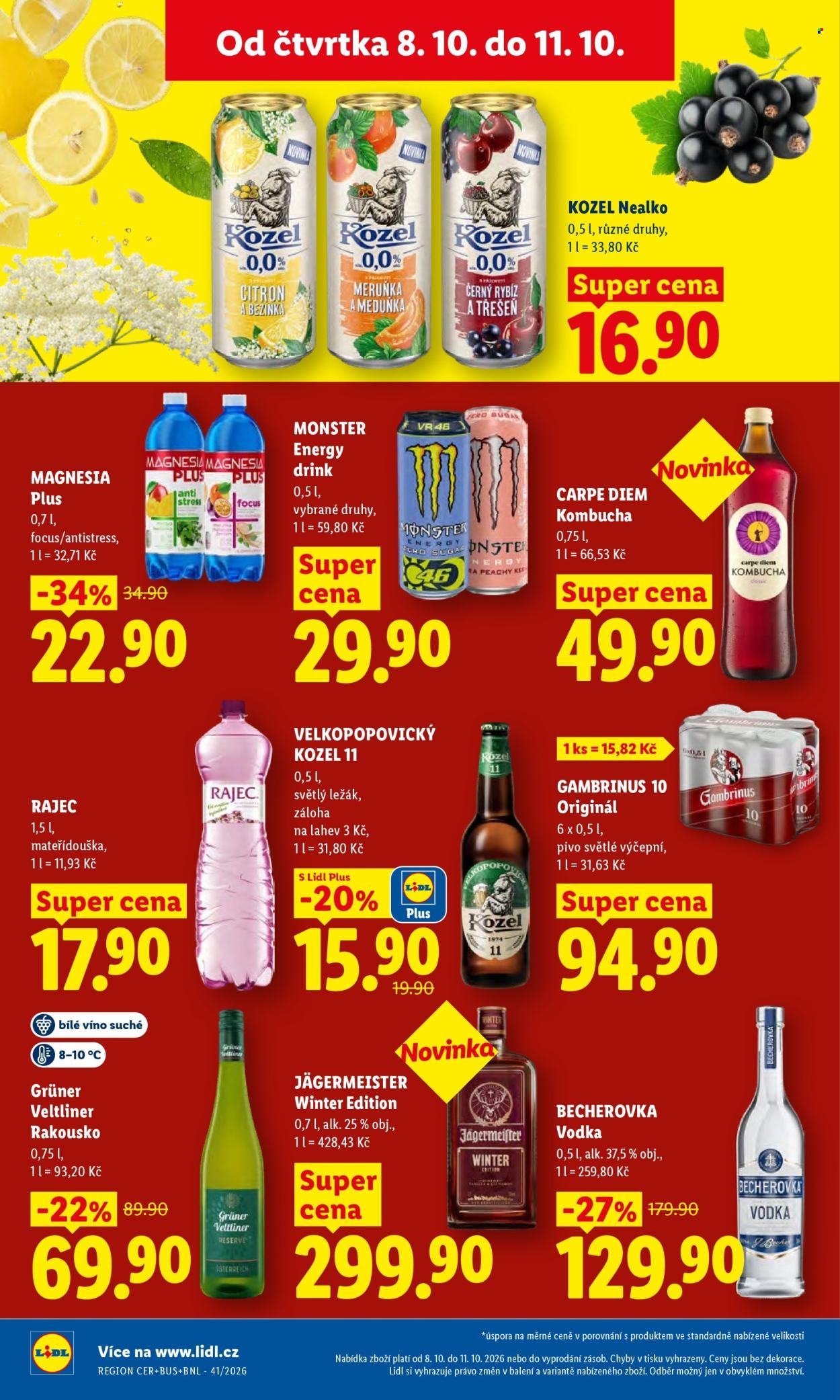LIDL leták - Od čtvrtka 8.10.2026