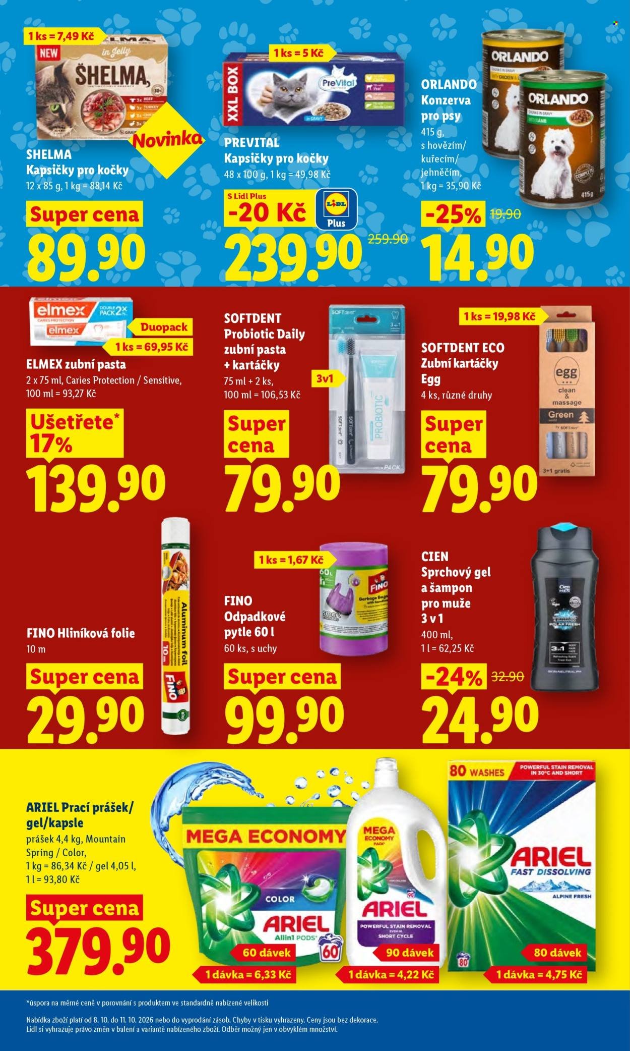 LIDL leták - Od čtvrtka 8.10.2026
