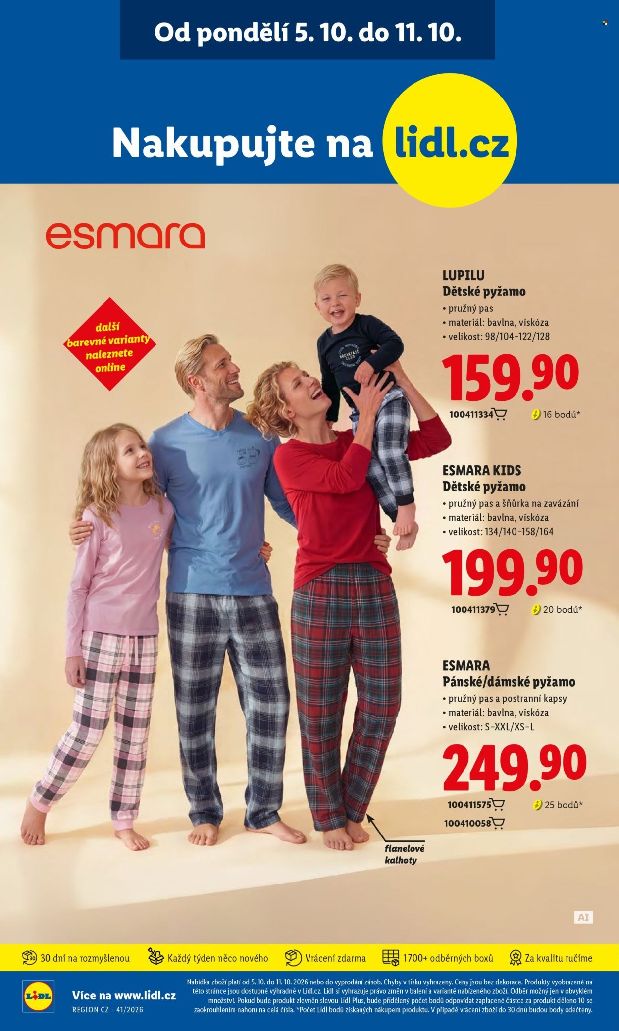 LIDL leták - Od čtvrtka 8.10.2026