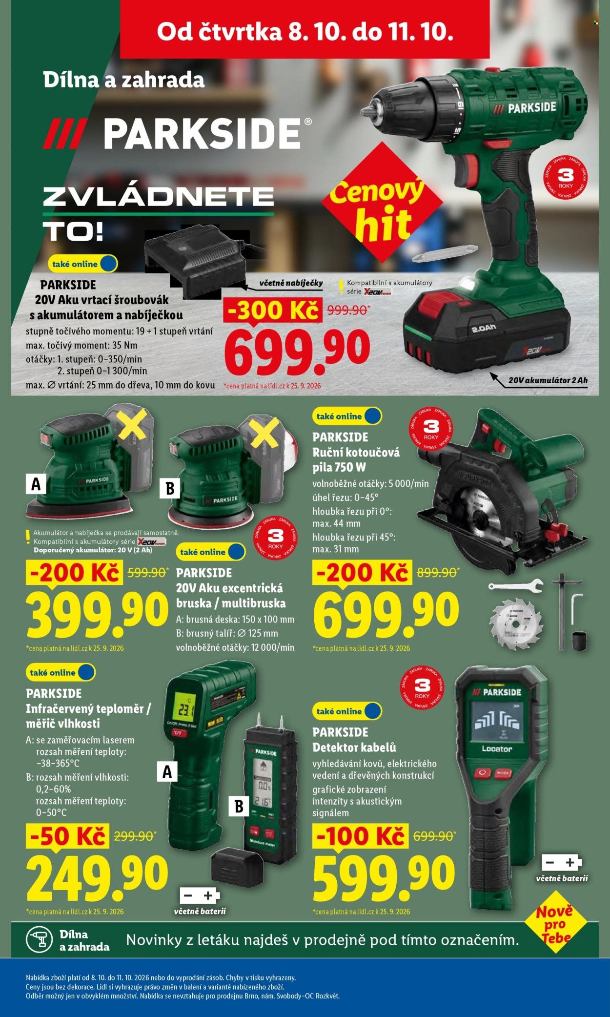 LIDL leták - Od čtvrtka 8.10.2026