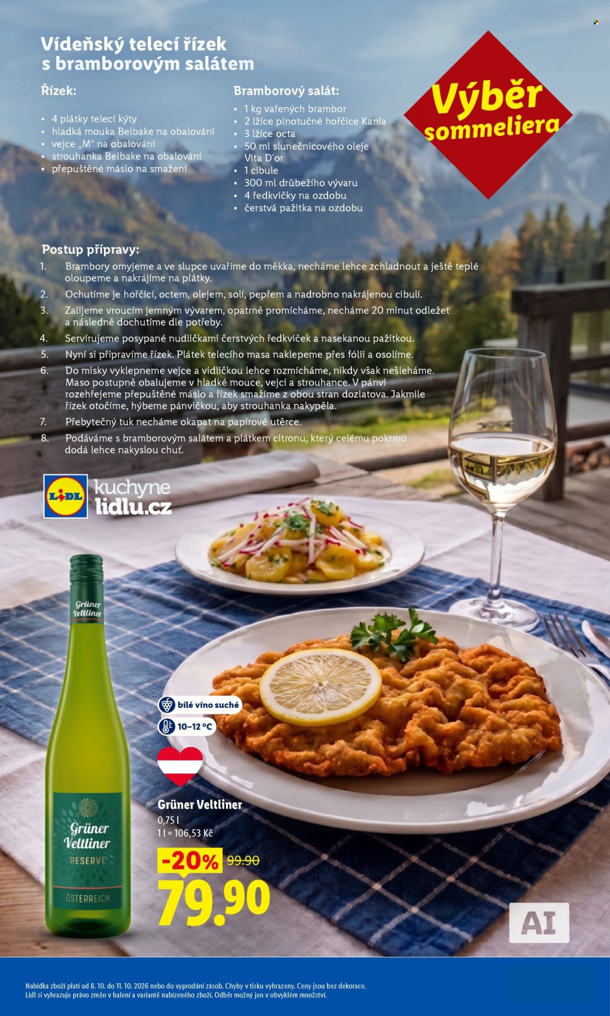 LIDL leták - Od čtvrtka 8.10.2026