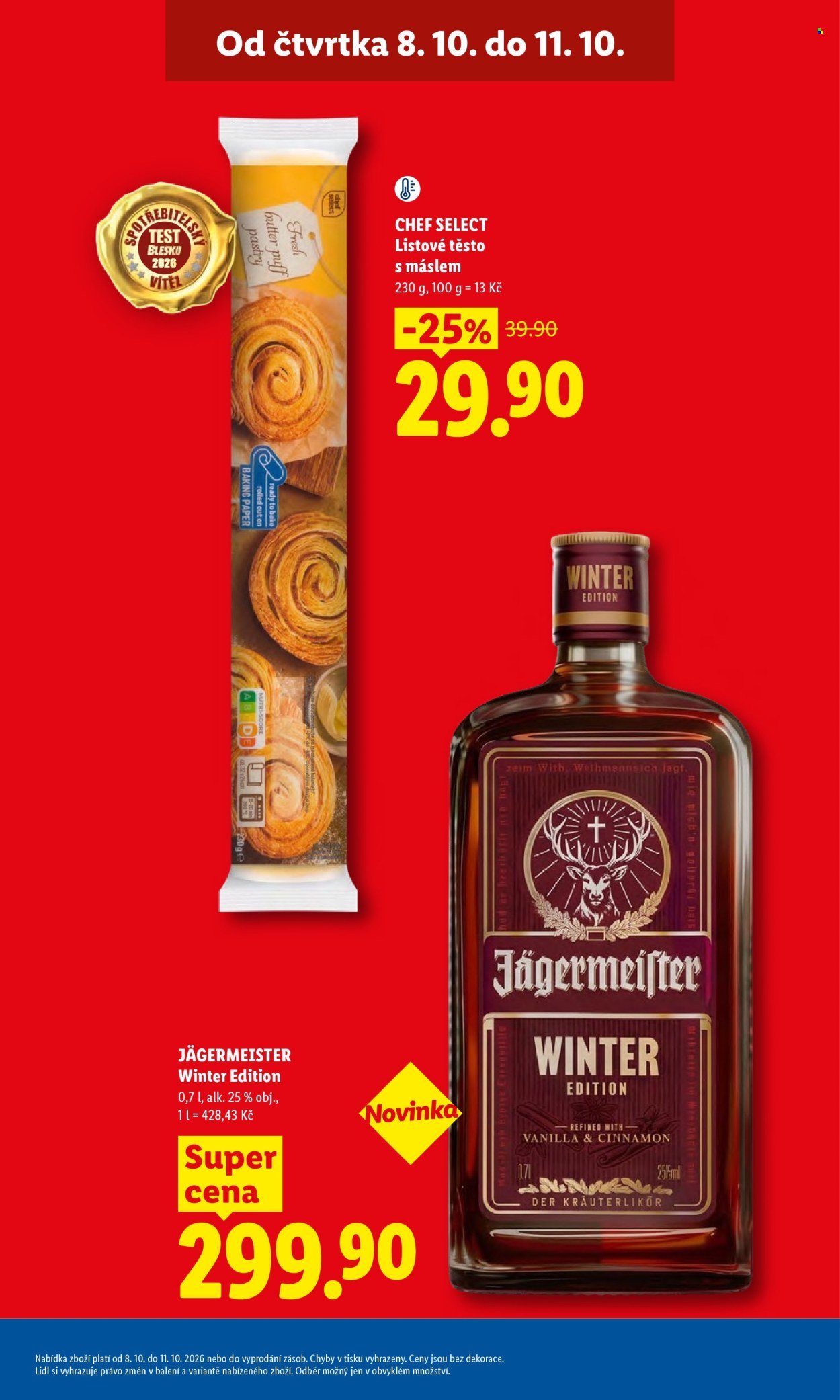 LIDL leták - Od čtvrtka 8.10.2026