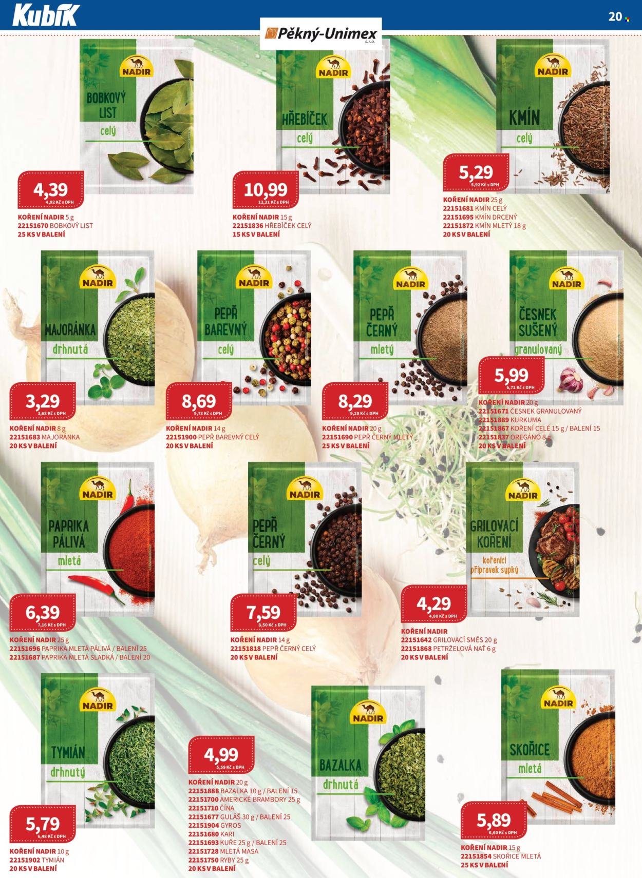 KUBÍK leták - Od neděle 1.3.2026 (2026-03-01 - 2026-03-31)