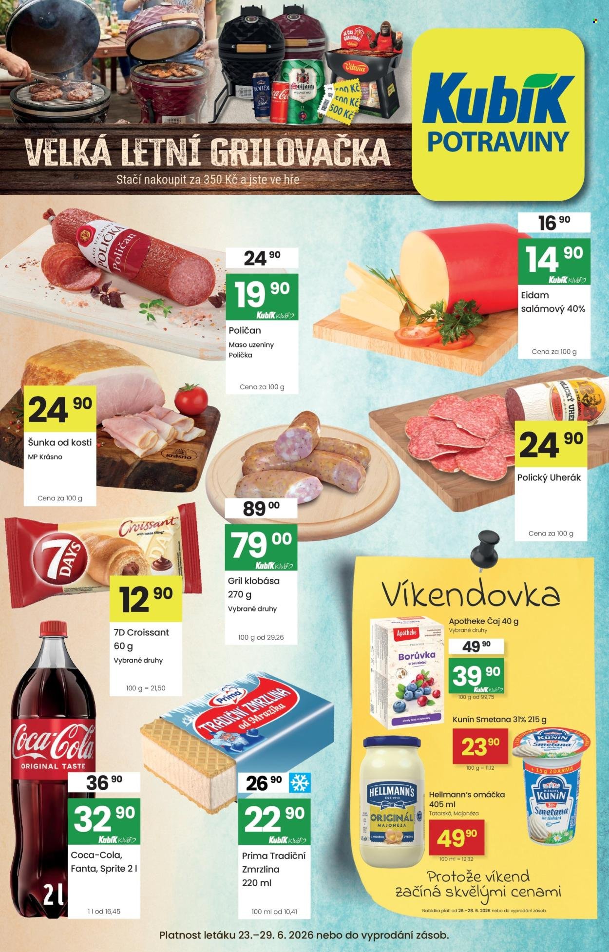 KUBÍK leták - Od úterý 23.6.2026