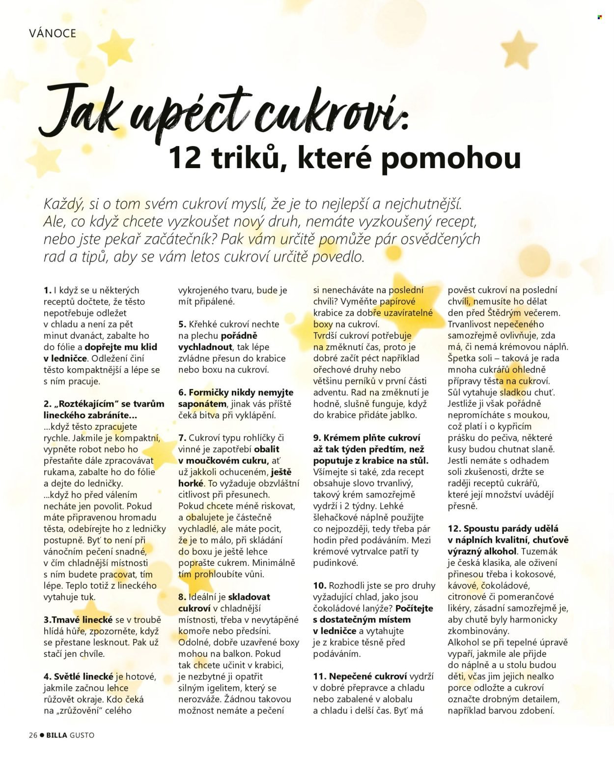 BILLA leták - Gusto: Zima 2025 (2025-11-30)