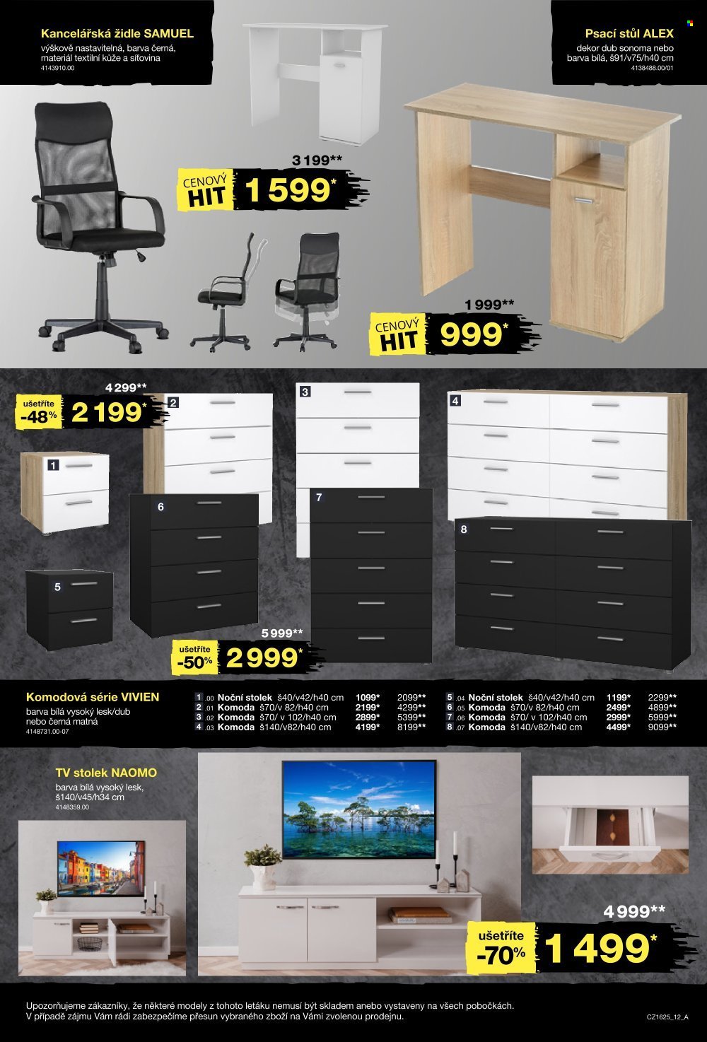 SCONTO NÁBYTEK leták - Black Friday slevy až -70% (2025-11-12 - 2025-12-04)