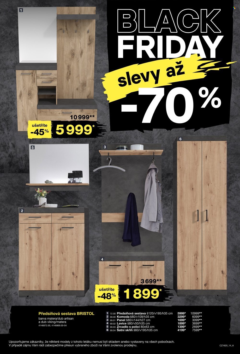 SCONTO NÁBYTEK leták - Black Friday slevy až -70% (2025-11-12 - 2025-12-04)