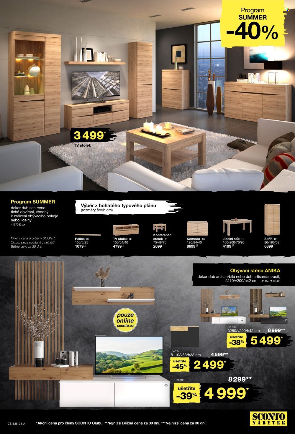 SCONTO NÁBYTEK leták - Black Friday slevy až -70% (2025-11-12 - 2025-12-04)