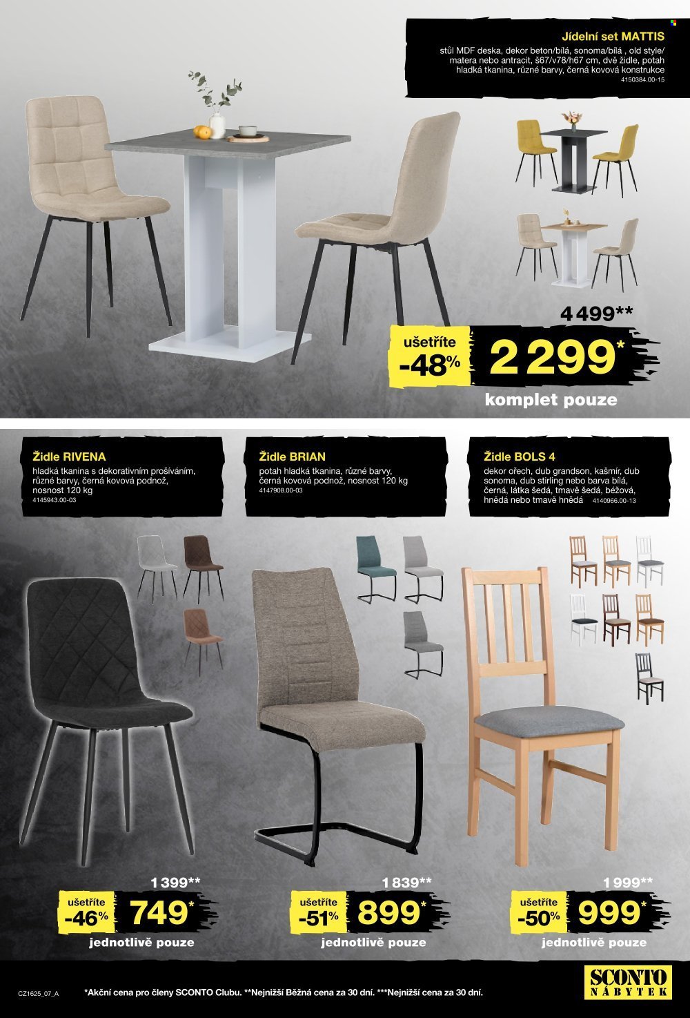 SCONTO NÁBYTEK leták - Black Friday slevy až -70% (2025-11-12 - 2025-12-04)