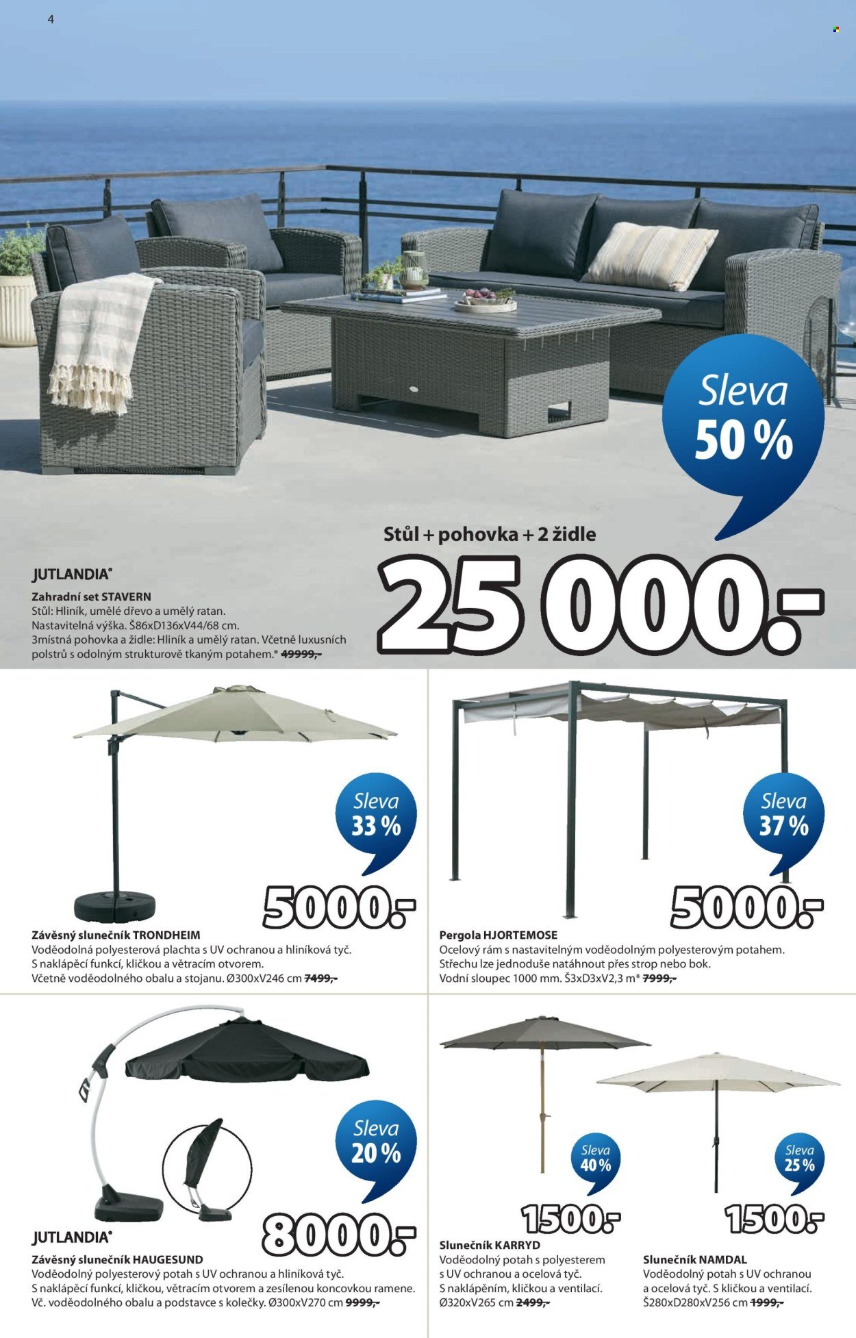 JYSK leták - Skvělá nabídka pro vaše venkovní prostory (2026-04-15 - 2026-05-26)