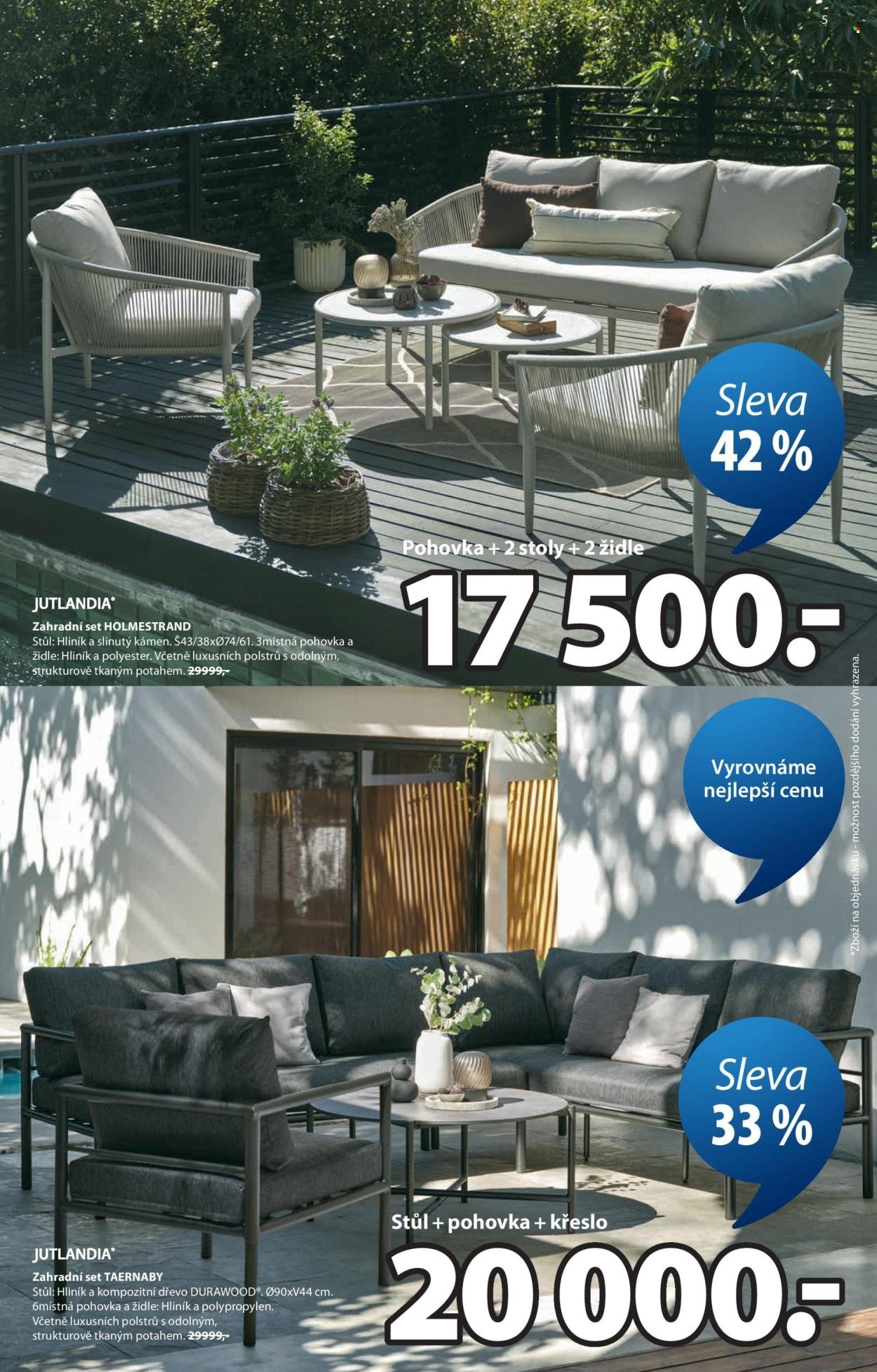 JYSK leták - Skvělá nabídka pro vaše venkovní prostory (2026-04-15 - 2026-05-26)