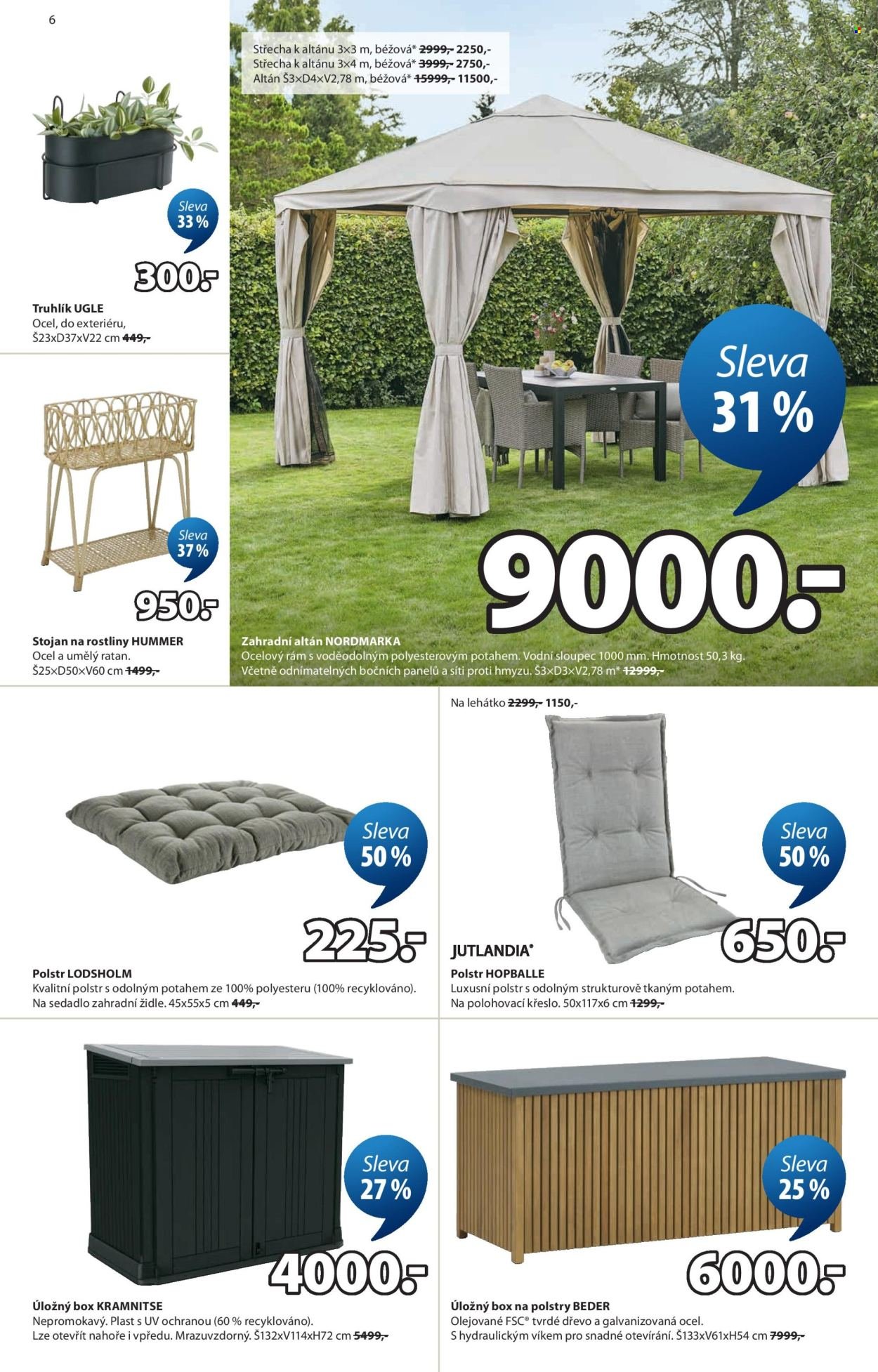 JYSK leták - Skvělá nabídka pro vaše venkovní prostory (2026-04-15 - 2026-05-26)