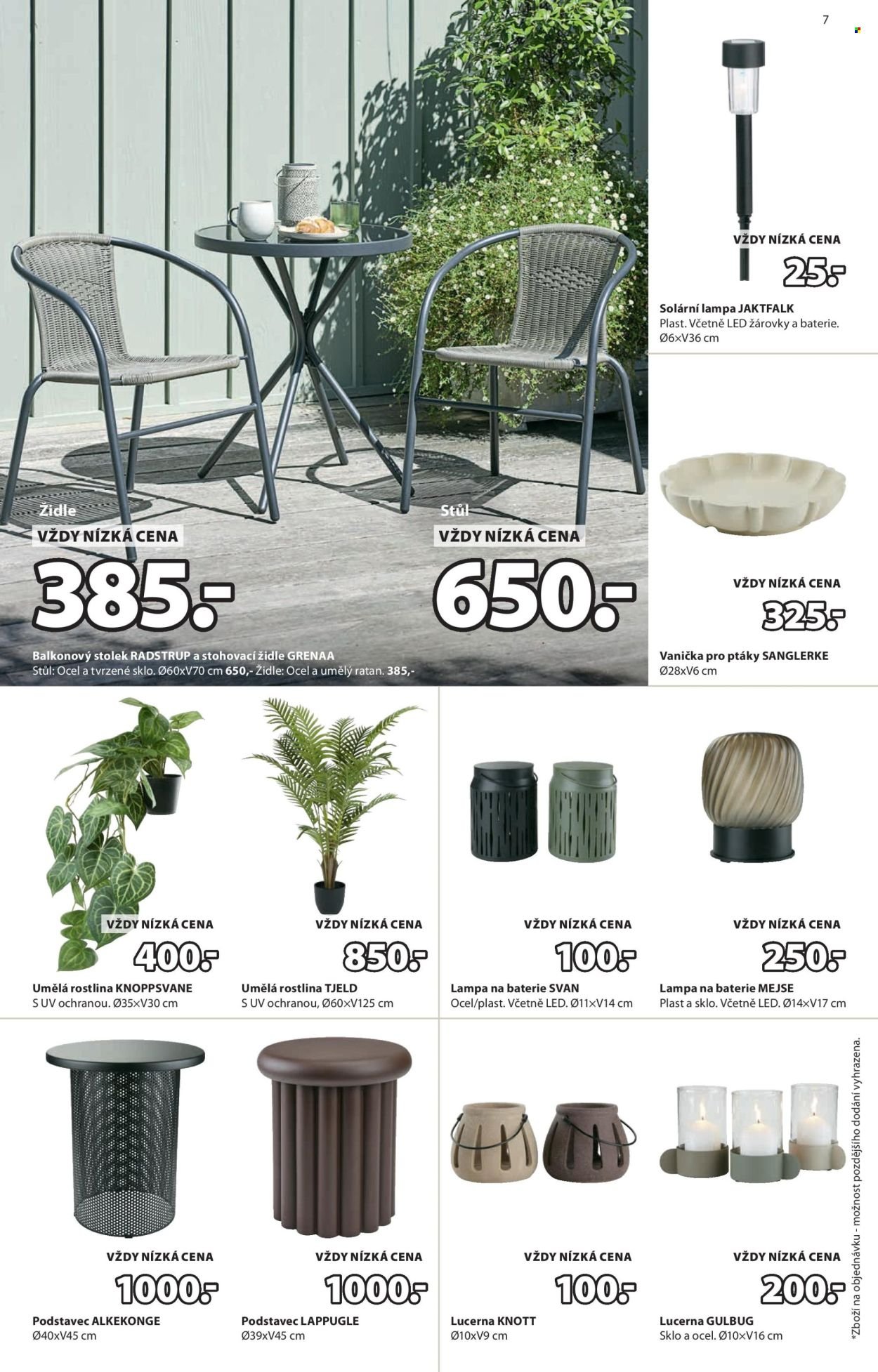 JYSK leták - Skvělá nabídka pro vaše venkovní prostory (2026-04-15 - 2026-05-26)