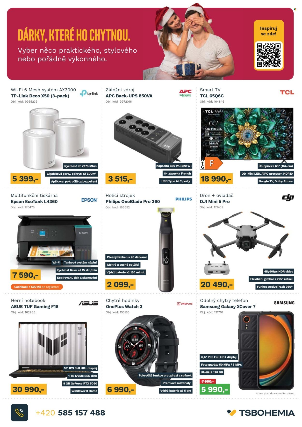 T.S. BOHEMIA leták - Od pondělí 1.12.2025 (2025-12-01 - 2025-12-31)