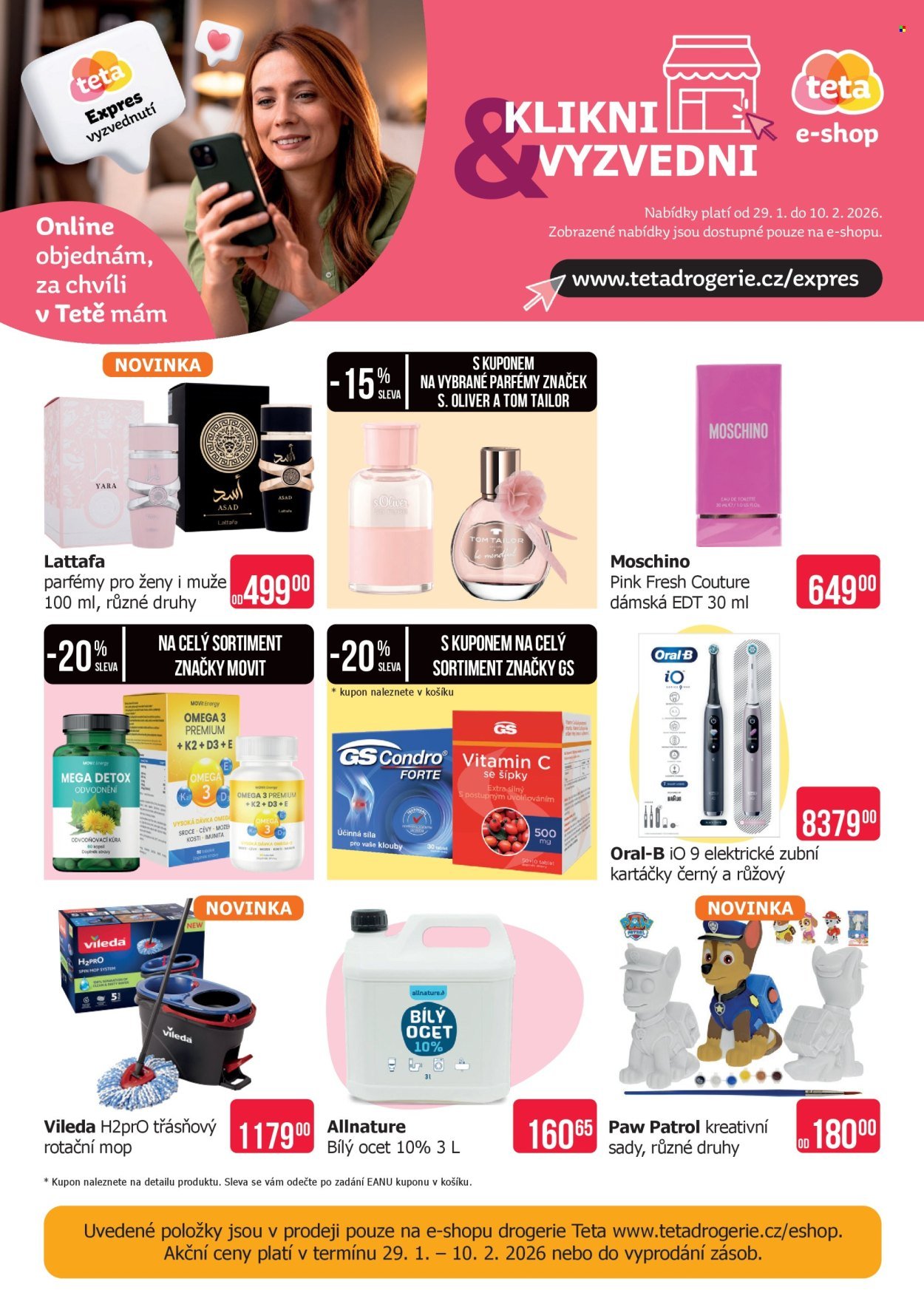 TETA DROGERIE leták - Od čtvrtka 29.1.2026 (2026-01-29 - 2026-02-10)