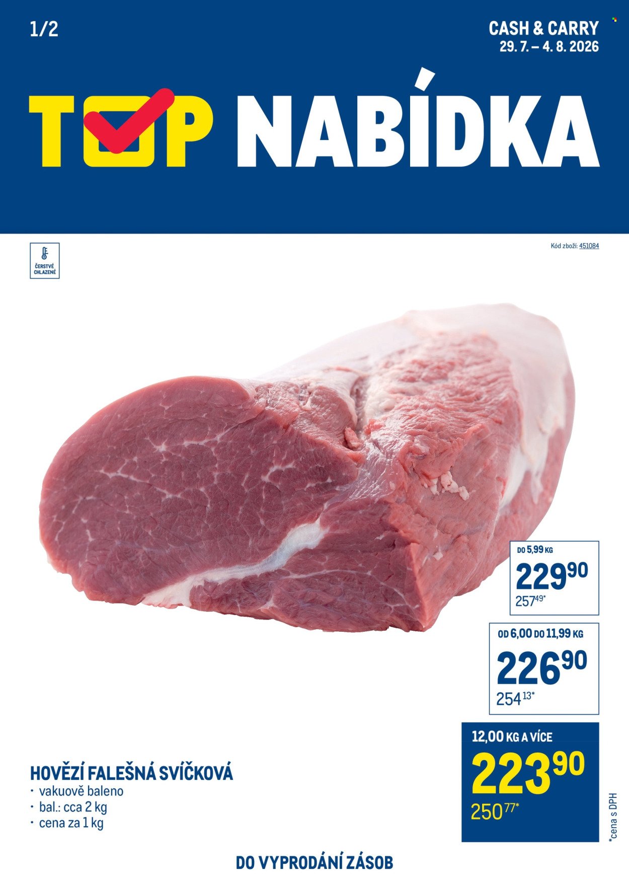 MAKRO leták - TOP maso