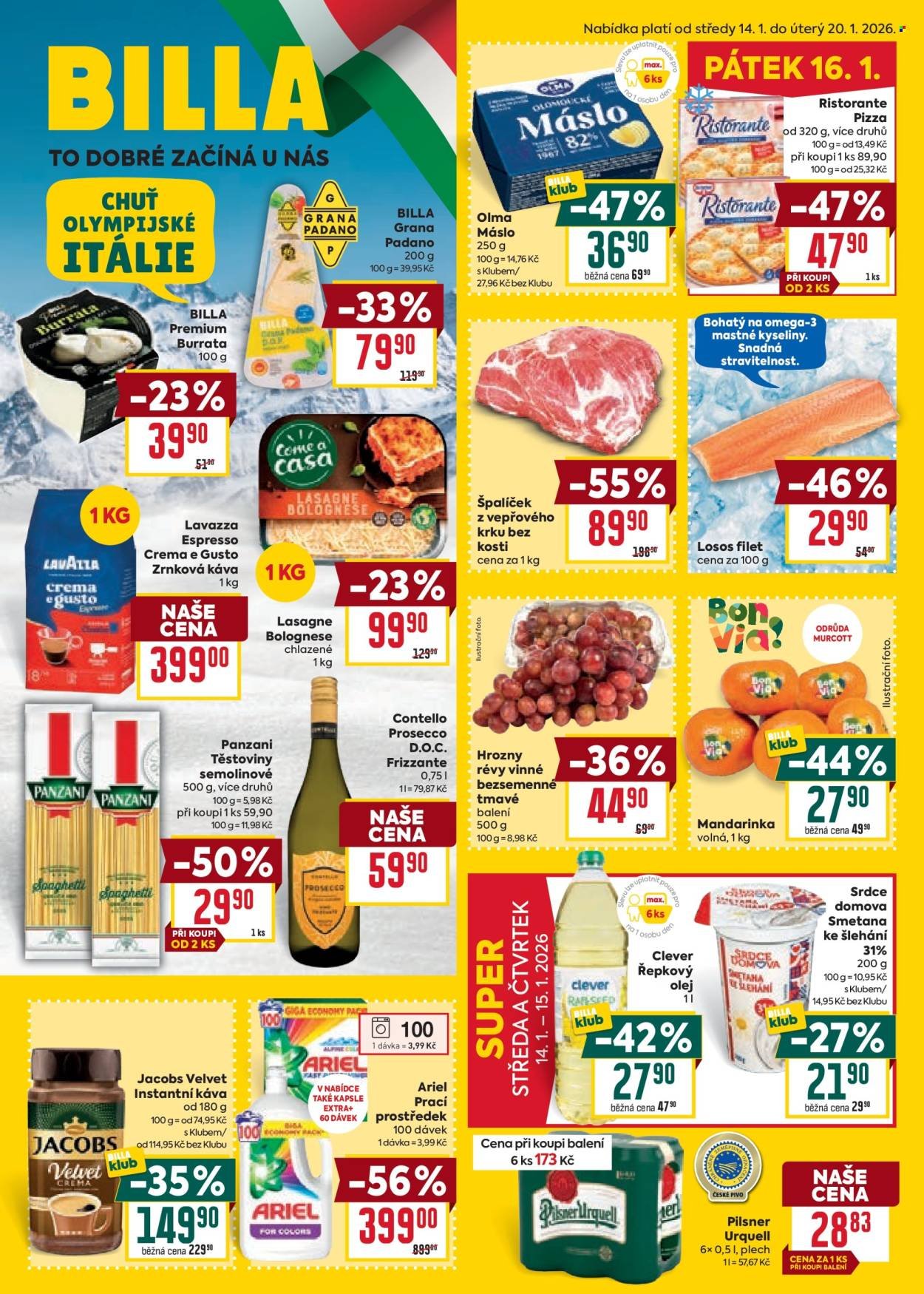 BILLA leták - Velký leták (2026-01-14 - 2026-01-20)
