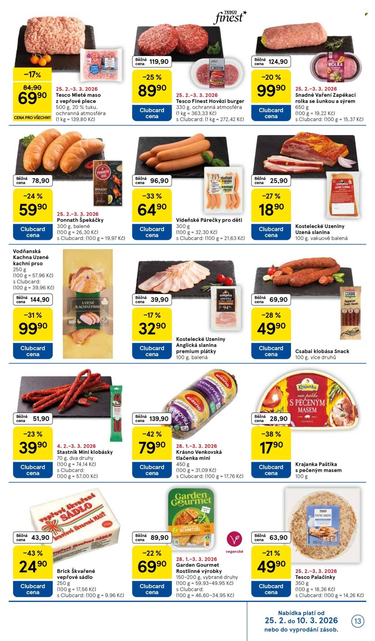 TESCO leták - Od středy 25.2.2026 (2026-02-25 - 2026-03-03)