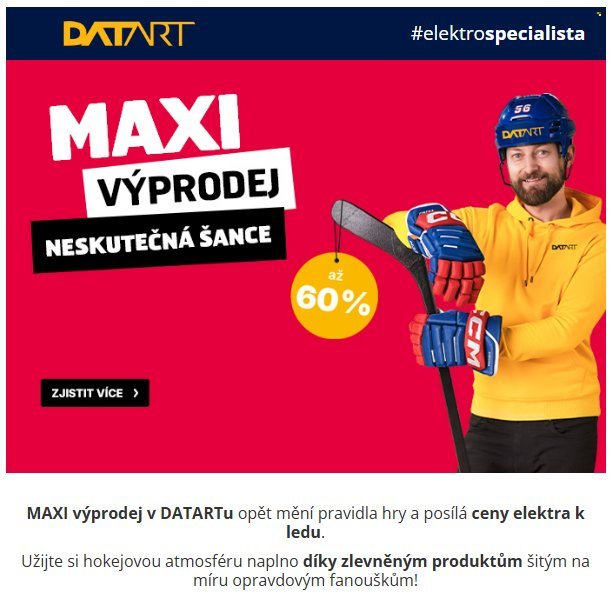 DATART leták - Maxi výprodej neskutečná šance (2026-04-29 - 2026-04-30)