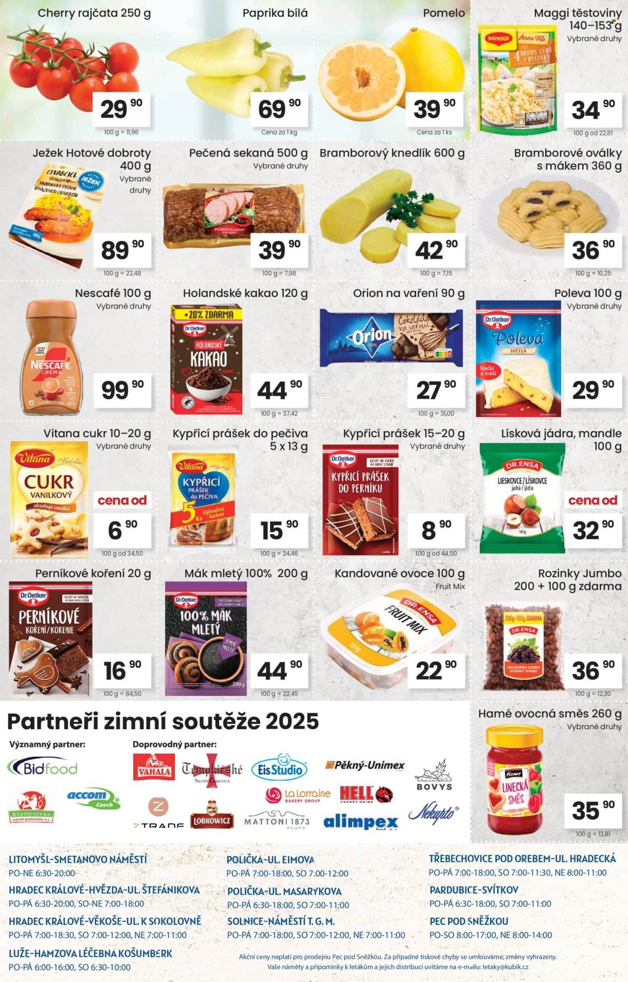 KUBÍK leták - Od úterý 25.11.2025 (2025-11-25 - 2025-12-01)