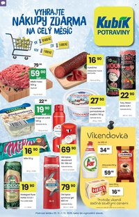 KUBÍK leták - Od úterý 25.11.2025 (2025-11-25 - 2025-12-01)