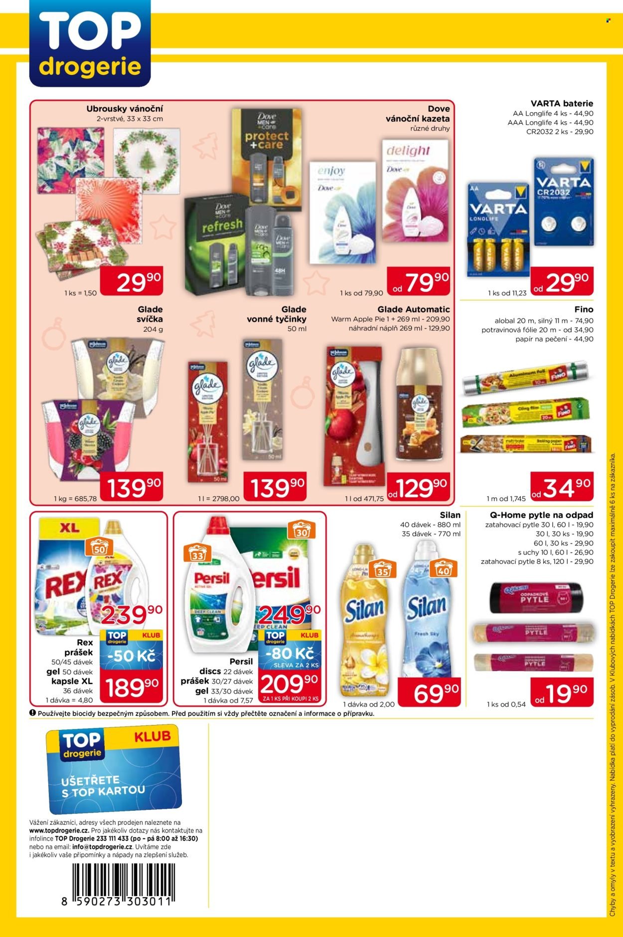 TOP DROGERIE leták - Od čtvrtka 27.11.2025 (2025-11-27 - 2025-12-06)