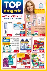 TOP DROGERIE leták - Od čtvrtka 27.11.2025 (2025-11-27 - 2025-12-06)