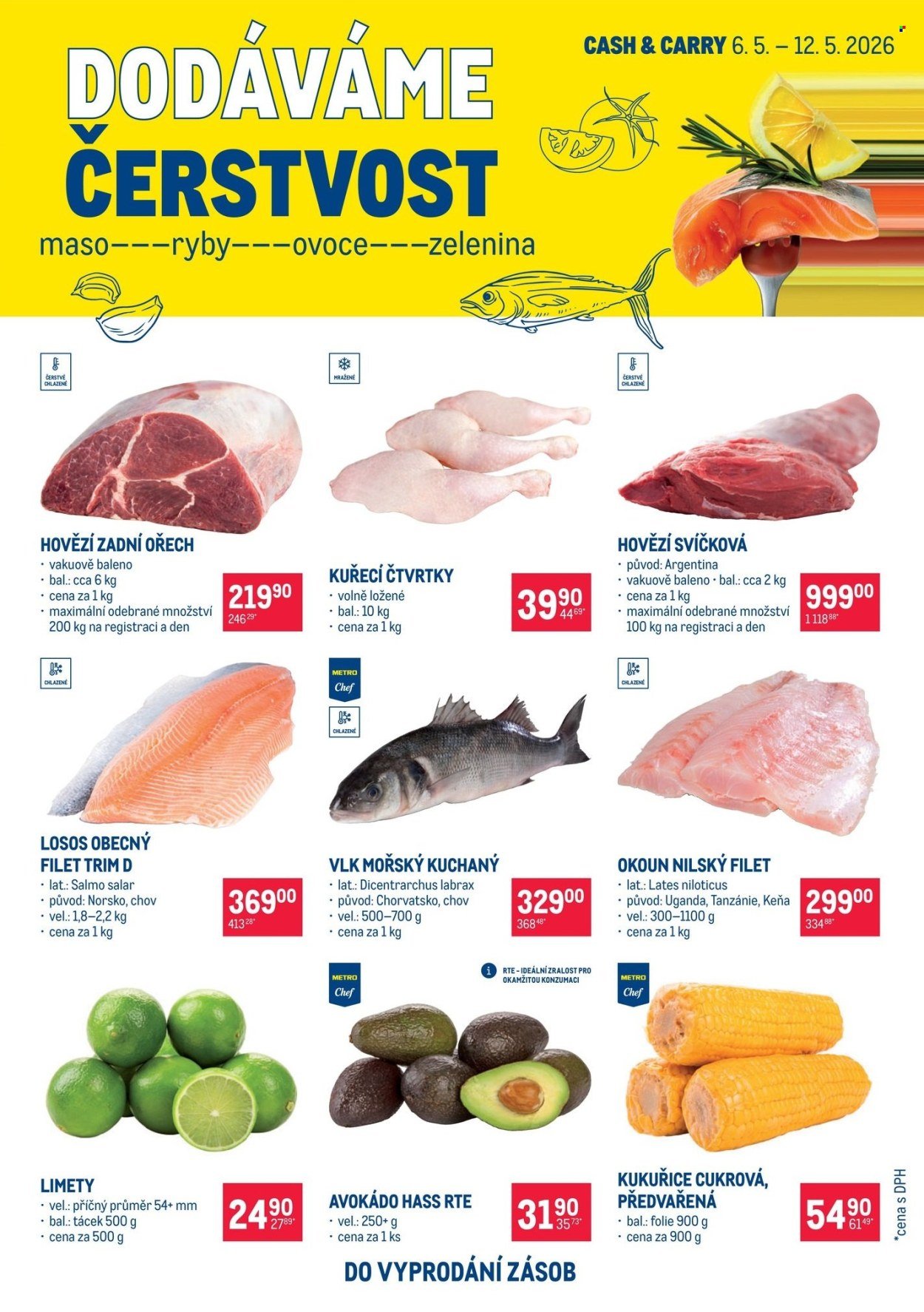 MAKRO leták - Dodáváme čerstvost (2026-05-06 - 2026-05-12)