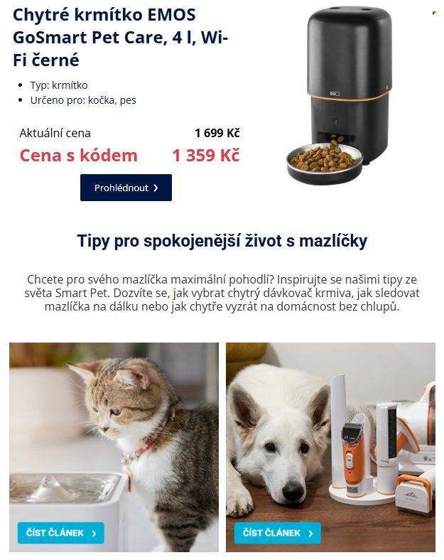 DATART leták - Odměňte svého mazlíčka