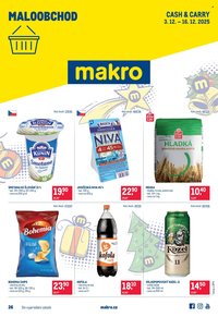 MAKRO leták - Maloobchod (2025-12-03 - 2025-12-16)