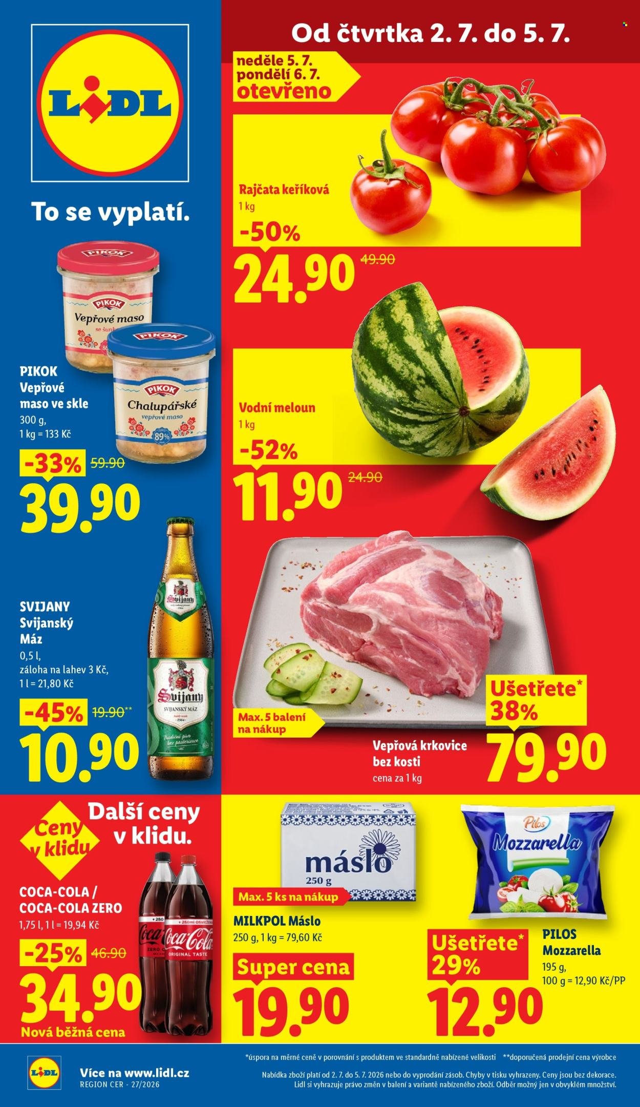 LIDL leták - Od čtvrtka 2.7.2026