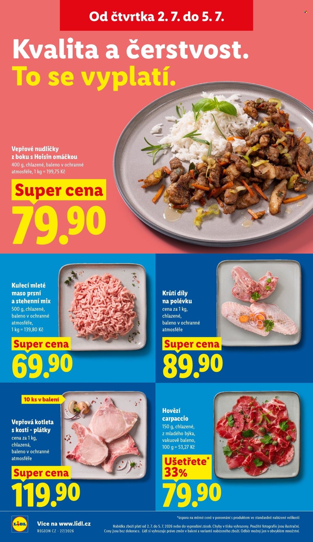 LIDL leták - Od čtvrtka 2.7.2026