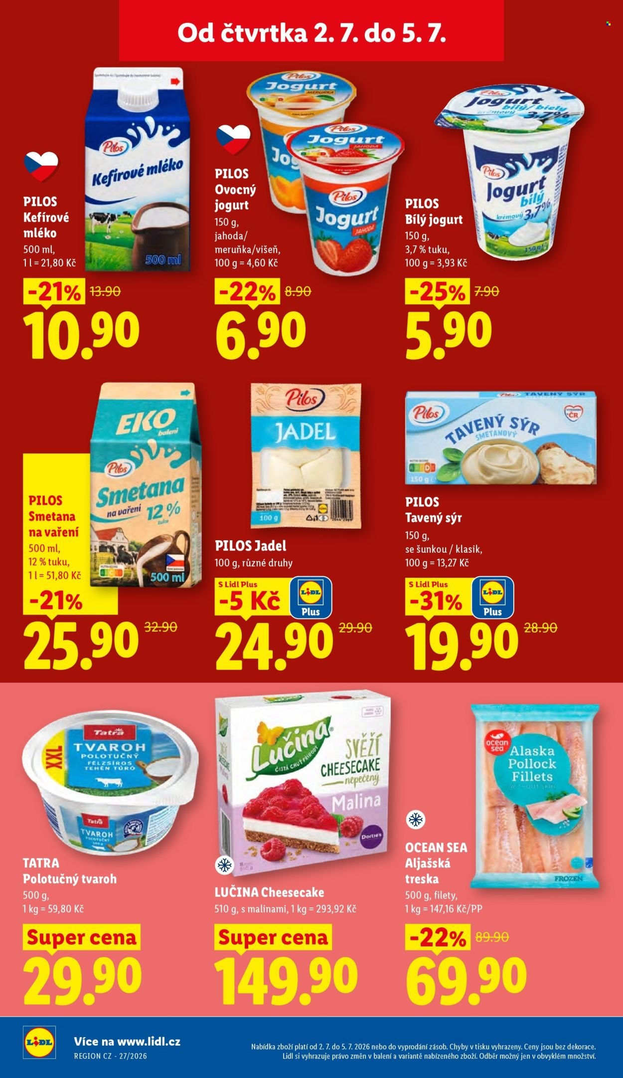 LIDL leták - Od čtvrtka 2.7.2026