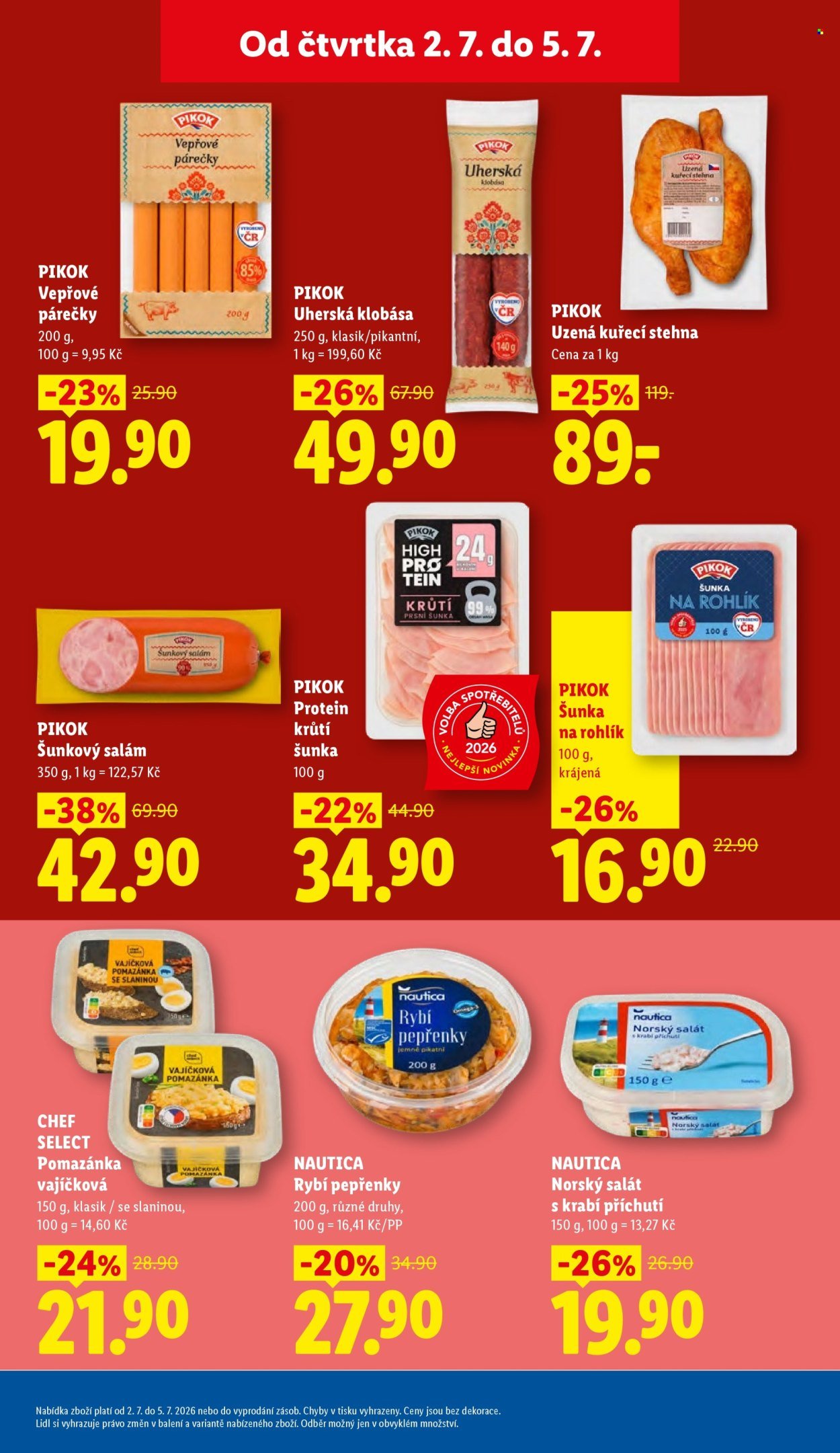 LIDL leták - Od čtvrtka 2.7.2026