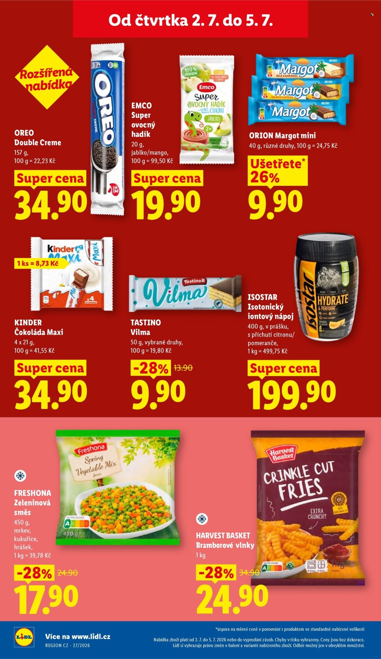 LIDL leták - Od čtvrtka 2.7.2026