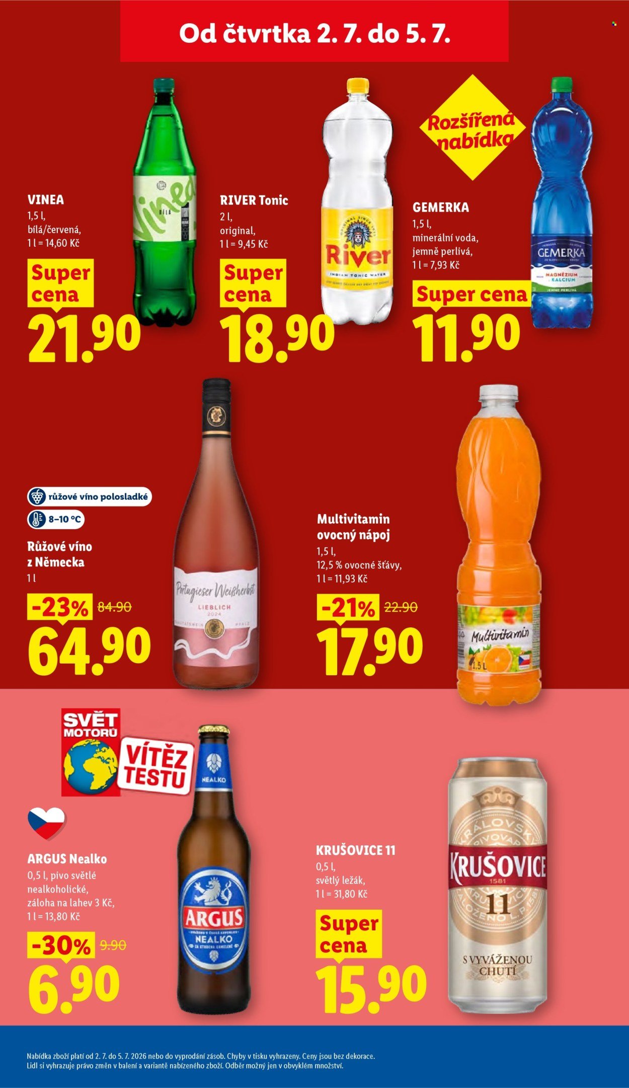 LIDL leták - Od čtvrtka 2.7.2026