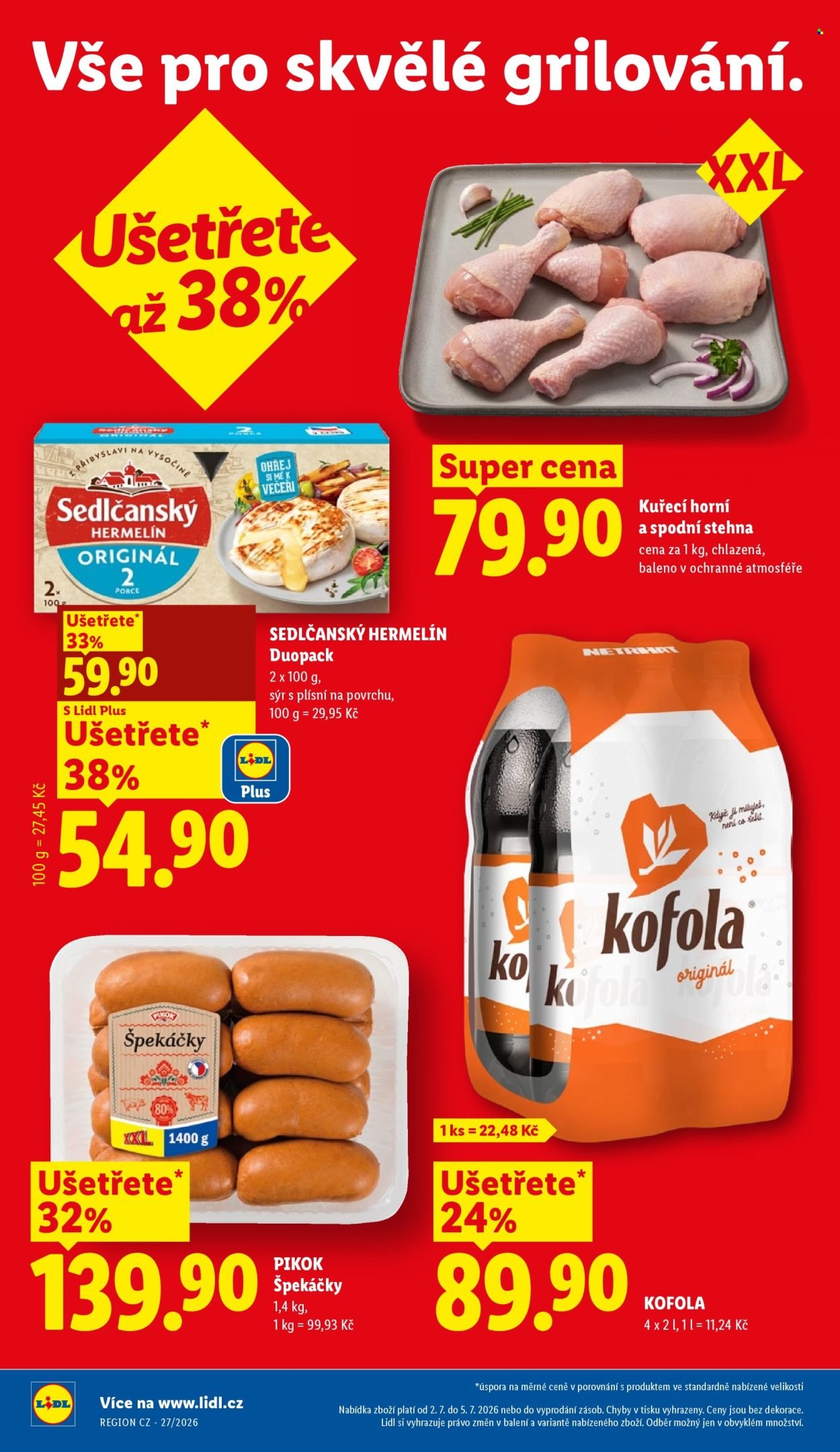LIDL leták - Od čtvrtka 2.7.2026