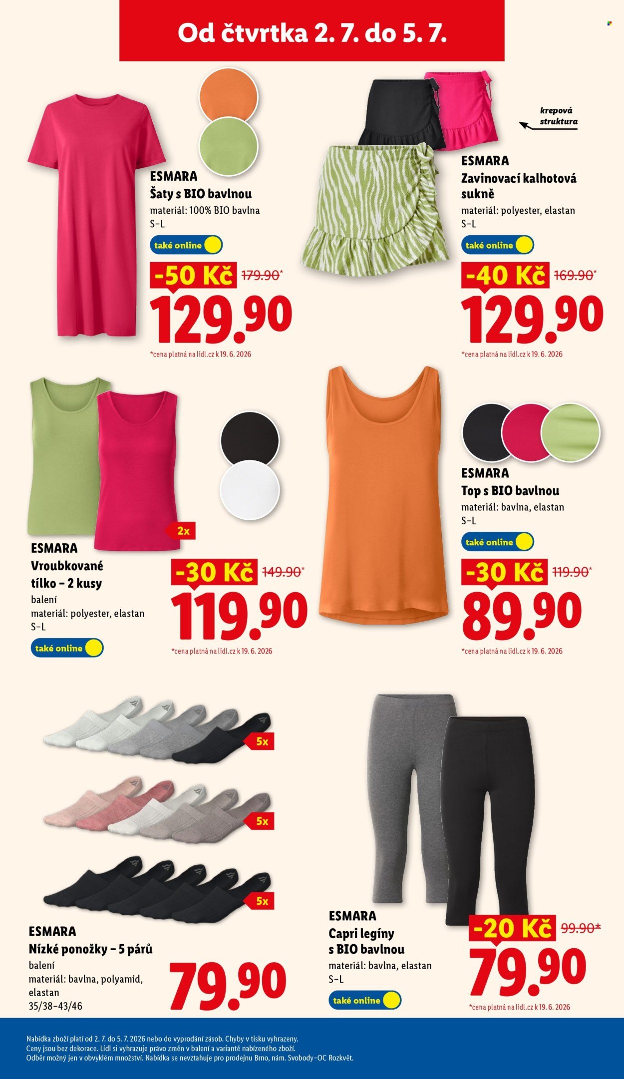 LIDL leták - Od čtvrtka 2.7.2026